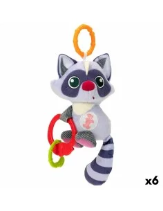 Musik-Rassel Baby Panda Blau 25 cm Mond | Tienda24 Tienda24.eu