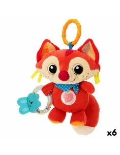 Peluche Chocalho Winfun Raposa 13,5 x 26,5 x 7,5 cm (6 Unidades) de Winfun, Rocas e aros de peluche - Ref: S8900114, Precio: ...