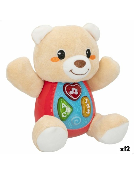 Peluche com Som Winfun Urso 16,5 x 18 x 11,5 cm (12 Unidades) | Tienda24 Tienda24.eu