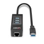 Adaptateur USB vers Ethernet LINDY 43176 de LINDY, Adaptateurs USB - Réf : S7717081, Prix : 33,15 €, Remise : %