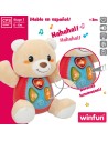 Peluche com Som Winfun Urso 16,5 x 18 x 11,5 cm (12 Unidades) | Tienda24 Tienda24.eu