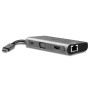 Hub USB LINDY 43278 Grigio | Tienda24 - Global Online Shop Tienda24.eu