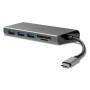 Hub USB LINDY 43278 Grigio | Tienda24 - Global Online Shop Tienda24.eu