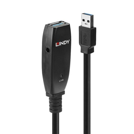 USB-Kabel LINDY 43322 Schwarz 15 m | Tienda24 - Global Online Shop Tienda24.eu