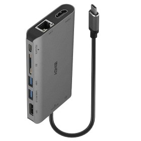 Dockstation LINDY 43323 Grey by LINDY, USB hubs - Ref: S7717127, Price: 58,49 €, Discount: %