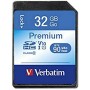 Cartão de Memória SD Verbatim PREMIUM SDHC C10/U1 32 GB de Verbatim, Cartões de memória - Ref: S7717272, Preço: 9,99 €, Desco...