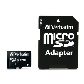 Carte Mémoire Micro SD avec Adaptateur Verbatim 44085 de Verbatim, Cartes mémoire - Réf : S7717371, Prix : 17,29 €, Remise : %