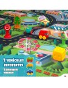 Play mat Colorbaby City Plastic (2 Units) | Tienda24 Tienda24.eu