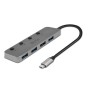 USB-C Hub LINDY 43383 Grey (1 Unit) by LINDY, USB hubs - Ref: S77175319, Price: 29,14 €, Discount: %