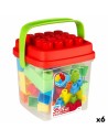 Juego de Construcción Color Block Basic Cubo 35 Piezas (6 Unidades) | Tienda24 Tienda24.eu