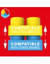 Juego de Construcción Color Block Basic Cubo 35 Piezas (6 Unidades) | Tienda24 Tienda24.eu