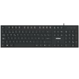 Clavier Nilox NXKBE000012 Noir Espagnol Qwerty de Nilox, Claviers - Réf : S77175437, Prix : 7,85 €, Remise : %