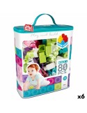 Juego de Construcción Color Block Trendy Bolsa 80 Piezas (6 Unidades) | Tienda24 Tienda24.eu