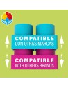 Juego de Construcción Color Block Trendy Bolsa 80 Piezas (6 Unidades) | Tienda24 Tienda24.eu