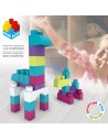 Juego de Construcción Color Block Trendy Bolsa 80 Piezas (6 Unidades) | Tienda24 Tienda24.eu