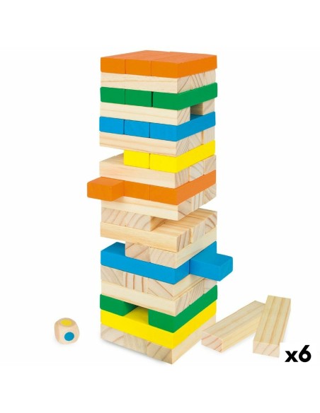 Jenga Woomax (6 Unidades) | Tienda24 Tienda24.eu