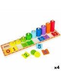 Jeu Éducation Enfant Woomax Numéros 56 Pièces 4 Unités 43 x 11 x 11 cm | Tienda24 Tienda24.eu