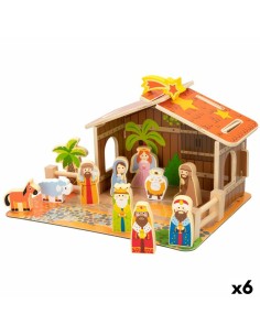 Crèche de Noël Woomax 20 Pièces 29,5 x 16,5 x 22 cm (6 Unités) de Woomax, Poupées et figurines d'action - Ref: S8900196, Prec...