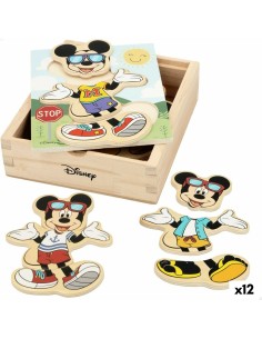 Puzzle di Legno per Bambini Disney + 2 Anni (12 Unità) da Disney, Puzzle inseribili e puzzle - Ref: S8900243, Precio: 54,84 €...