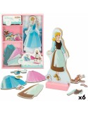 Wooden Game Disney Cinderella | Tienda24 Tienda24.eu