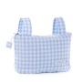 Bolsa organizadora para carro de bebé Mi bollito Azul Vichy 15 x 18 x 45 cm de Mi bollito, Bolsas de transporte - Ref: D16264...