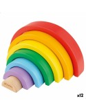 Skills game Woomax Rainbow 21 x 10 x 3,5 cm (12 Units) | Tienda24 Tienda24.eu