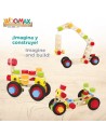 Juego de Construcción Woomax 80 Piezas (4 Unidades) | Tienda24 Tienda24.eu