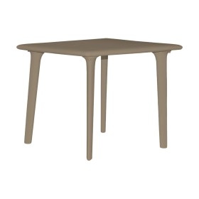 Mesa Resol Dessa Marrón Polipropileno 90 x 90 x 72 cm de Resol, Mesas de comedor - Ref: D1626480, Precio: 228,74 €, Descuento: %