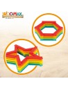 Juego de Construcción Woomax 100 Piezas 10 x 0,5 x 1,8 cm (6 Unidades) | Tienda24 Tienda24.eu