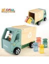 Garbage Truck Woomax Toy 8 Pieces 24 x 15 x 13,5 cm (4 Units) | Tienda24 Tienda24.eu