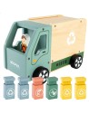 Garbage Truck Woomax Toy 8 Pieces 24 x 15 x 13,5 cm (4 Units) | Tienda24 Tienda24.eu