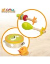 Set of toy musical instruments Woomax Wood 14,5 x 4,5 x 14,5 cm (4 Units) | Tienda24 Tienda24.eu