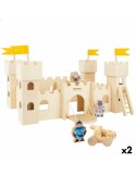 Castle Woomax Toy 9 Pieces 2 Units | Tienda24 Tienda24.eu