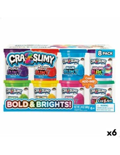 Jogo de Plasticina Cra-Z-Art Bold&Brights (6 Unidades) Slime de Cra-Z-Art, Argila e plasticina - Ref: S8900380, Precio: 46,72...