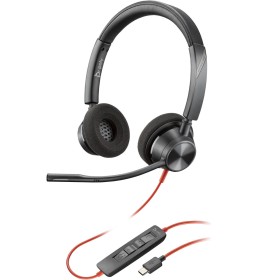 Casques avec Microphone HP Blackwire 3320 Noir de HP, Écouteurs avec microphones - Réf : S77179792, Prix : 37,93 €, Remise : %