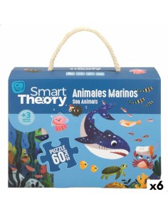 Puzzle per Bambini Colorbaby Sea Animals 60 Pezzi 60 x 44 cm (6 Unità) da Colorbaby, Puzzle classici - Ref: S8900407, Precio:...