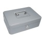 Safe-deposit box Q-Connect KF03324 Grey Metal 250 x 180 x 90 mm by Q-Connect, Cash Boxes - Ref: S77182196, Price: 29,67 €, Di...