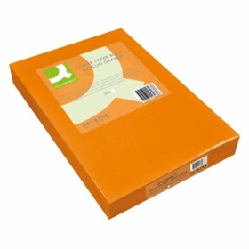 Papier pour imprimante Q-Connect KF16261 Orange A4 500 Volets de Q-Connect, Papier d'impression - Réf : S77182467, Prix : 17,...