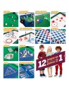 Mesa Multijogos Colorbaby 12 em 1 107 x 83,5 x 61 cm | Tienda24 Tienda24.eu