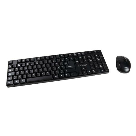 Tastiera e Mouse Wireless Q-Connect KF17988 Nero Qwerty in Spagnolo di Q-Connect, Set tastiera e Mouse - Rif: S77182570, Prez...