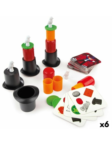 Jeu de société Colorbaby Chapeau haut-de-forme (6 Unités) | Tienda24 Tienda24.eu