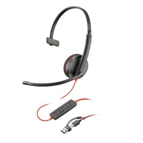 Auricular com Microfone HP Blackwire 3210 Preto de HP, Auriculares com microfones - Ref: S77184247, Preço: 29,42 €, Desconto: %