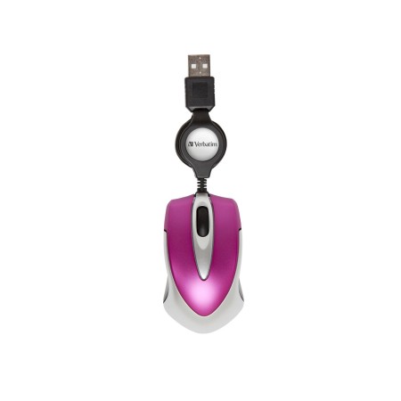 Souris Optique Verbatim 49021 Rose de Verbatim, Souris - Réf : S7718517, Prix : 9,58 €, Remise : %