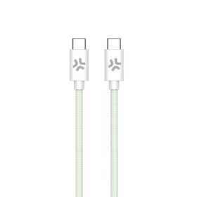 Cable USB-C Celly USBCUSBCCOTTGN Verde 1,5 m de Celly, Cables USB - Ref: S77185211, Precio: 10,65 €, Descuento: %