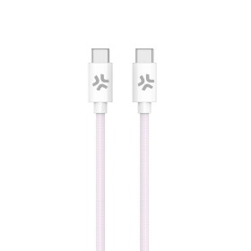 Cable USB-C Celly USBCUSBCCOTTPK Rosa 1,5 m de Celly, Cables USB - Ref: S77185213, Precio: 10,65 €, Descuento: %