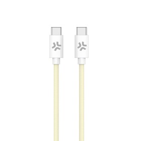 Cabo USB-C Celly USBCUSBCCOTTYL Amarelo 1,5 m de Celly, Cabos USB - Ref: S77185215, Preço: 10,65 €, Desconto: %