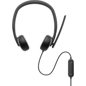 Headphones with Microphone Dell WH3024-DWW Black by Dell, Headphones and accessories - Ref: S77185217, Price: 76,21 €, Discou...