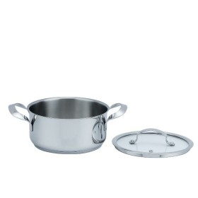 Casserole with lid Haeger PA-16H.010A Grey Ø 16 cm by Haeger, Casserole pans - Ref: S77185624, Price: 16,58 €, Discount: %