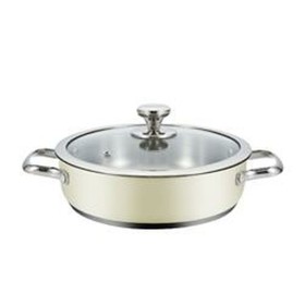 Casserole with lid Haeger PA-24L.009A Beige Ø 24 cm by Haeger, Casserole pans - Ref: S77185632, Price: 31,19 €, Discount: %