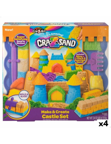 Conjunto de Trabalhos Manuais Cra-Z-Art Cra-Z-Sand Castle | Tienda24 Tienda24.eu